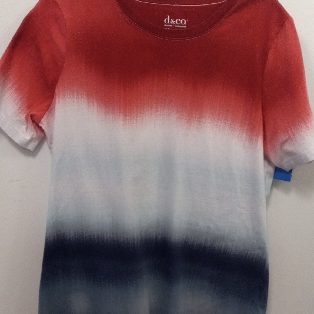 Red, White, and Blue Ombre T-Shirt